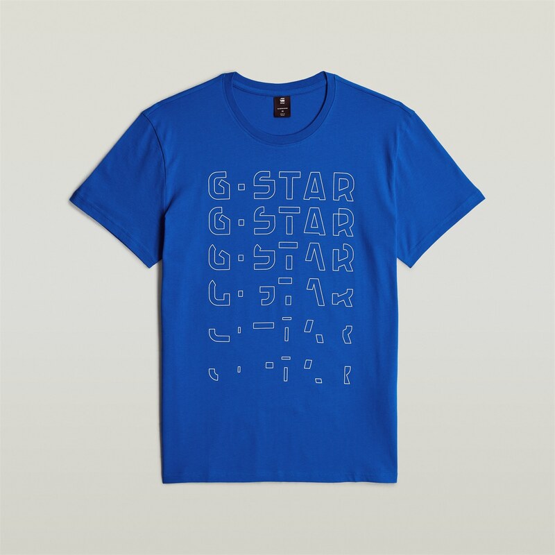 Tričko G Star Lapis Blue 6084468