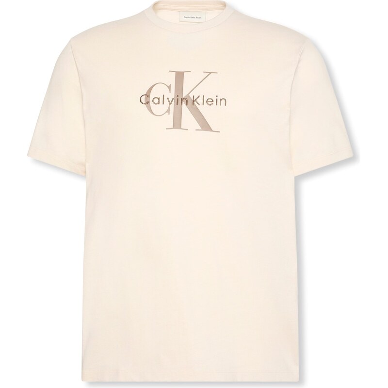 Tričko Calvin Klein Jeans Chalk 67U 2674051