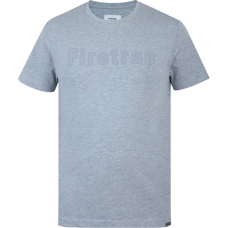Tričko Firetrap Grey Marl 2079487