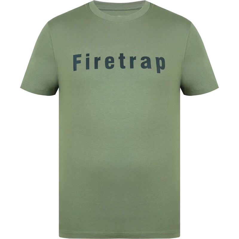 Tričko Firetrap Khaki 9149197