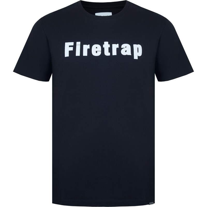 Tričko Firetrap Black 1219426