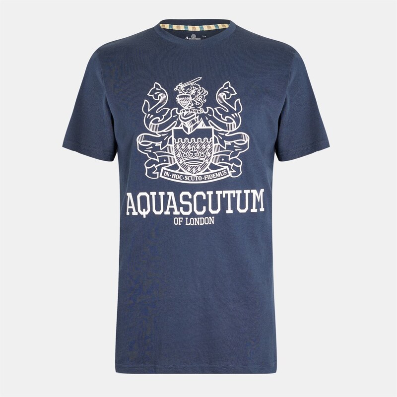 Tričko AQUASCUTUM Navy 519643