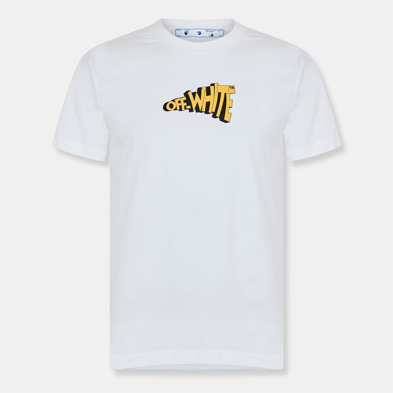 Tričko OFF WHITE White 9533455