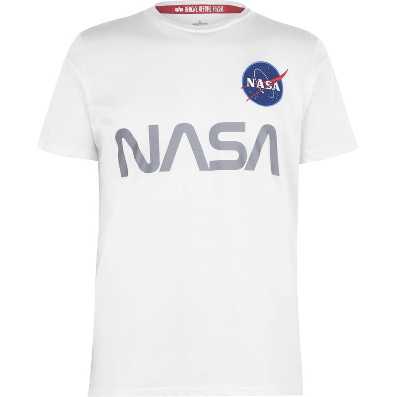 Tričko Alpha Industries White 09 763257