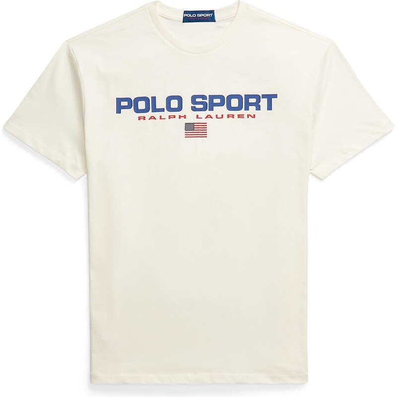 Polo Sport by Ralph Lauren Tričko Polo Sport Clubhouse Cream