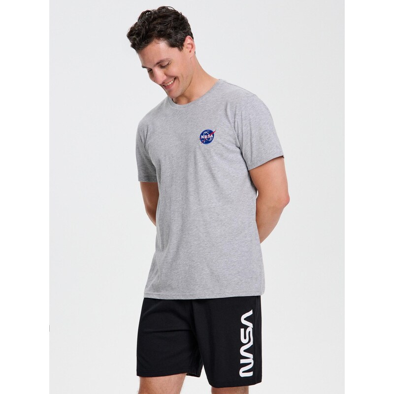 Sinsay - Dvoudílné bavlněné pyžamo NASA - vícebarevná