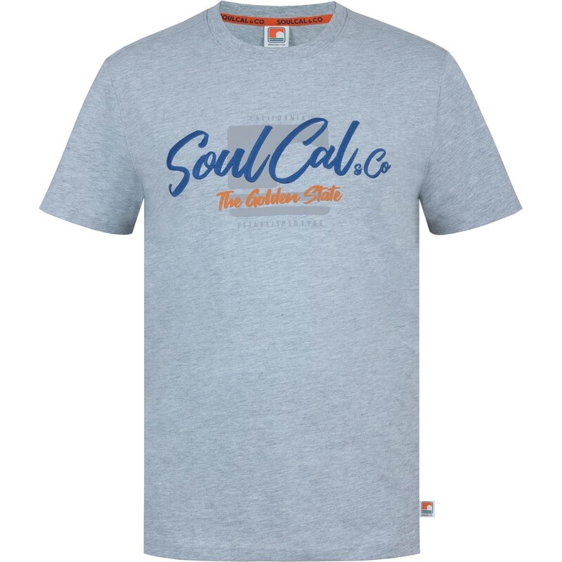 Tričko SoulCal Grey Marl Llogo 4253357