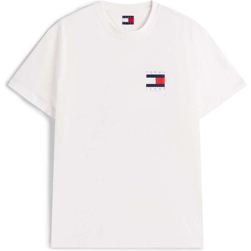 Tričko Tommy Jeans Flag Ecru 691104