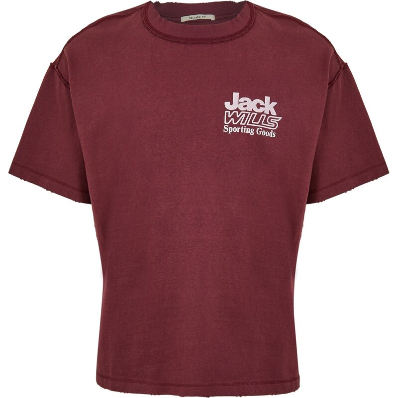 Tričko Jack Wills Moltn Chocolate 4910743