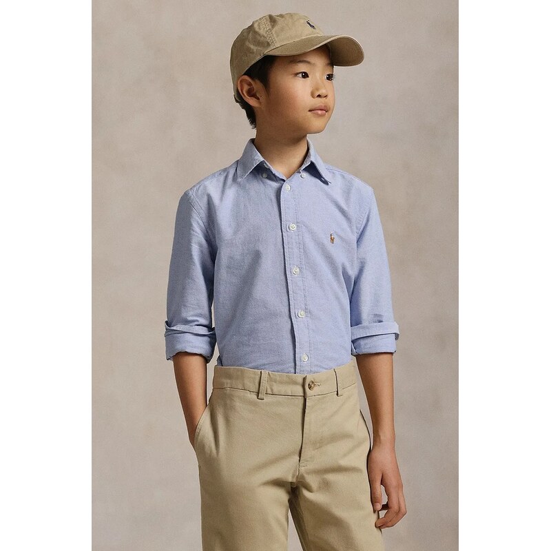 Polo Ralph Lauren Dětská bavlněná košile Polo Ralph Lauren