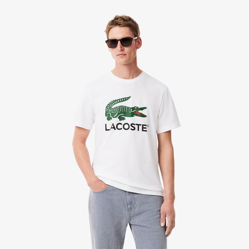 Tričko Lacoste White 001 7597479