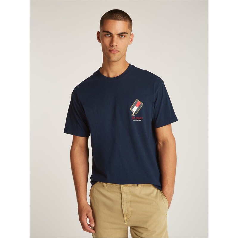 Tričko Tommy Jeans Dark Night Navy 9574042