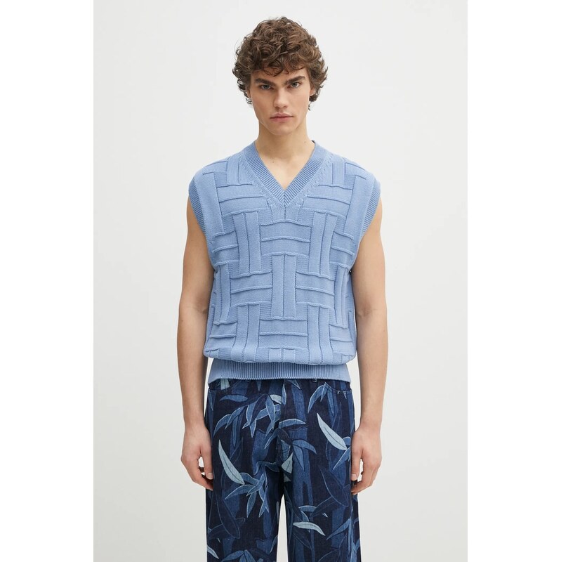 Kenzo Bavlněná vesta Kenzo Weave