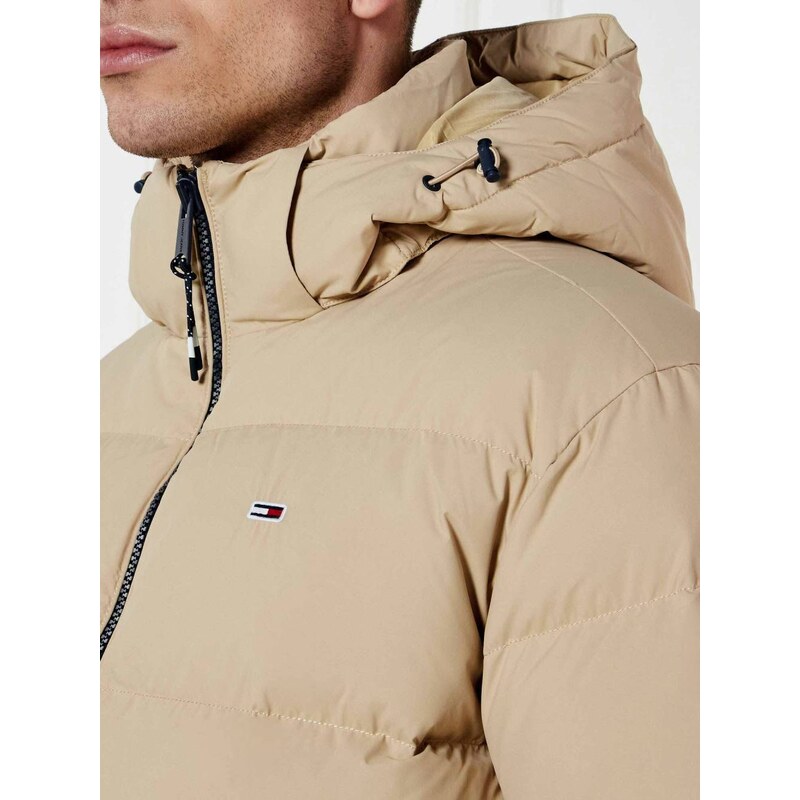 Tommy Jeans pánská béžová bunda