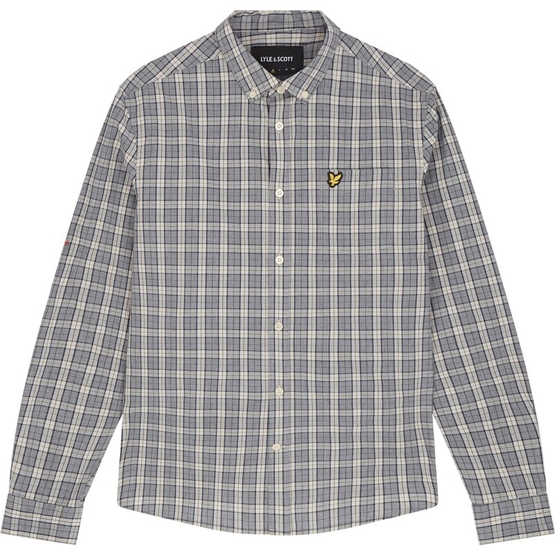 Košile Lyle and Scott White 1700159