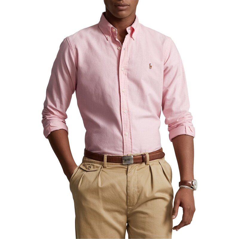 Košile Polo Ralph Lauren BSR Pink 5176083