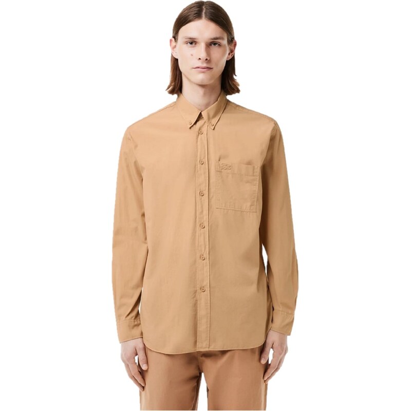 Košile Lacoste Sand 5662921 109220503