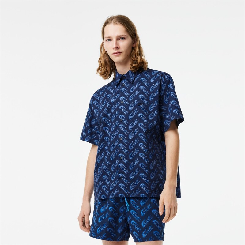 Košile Lacoste Blue 3855802 109220508