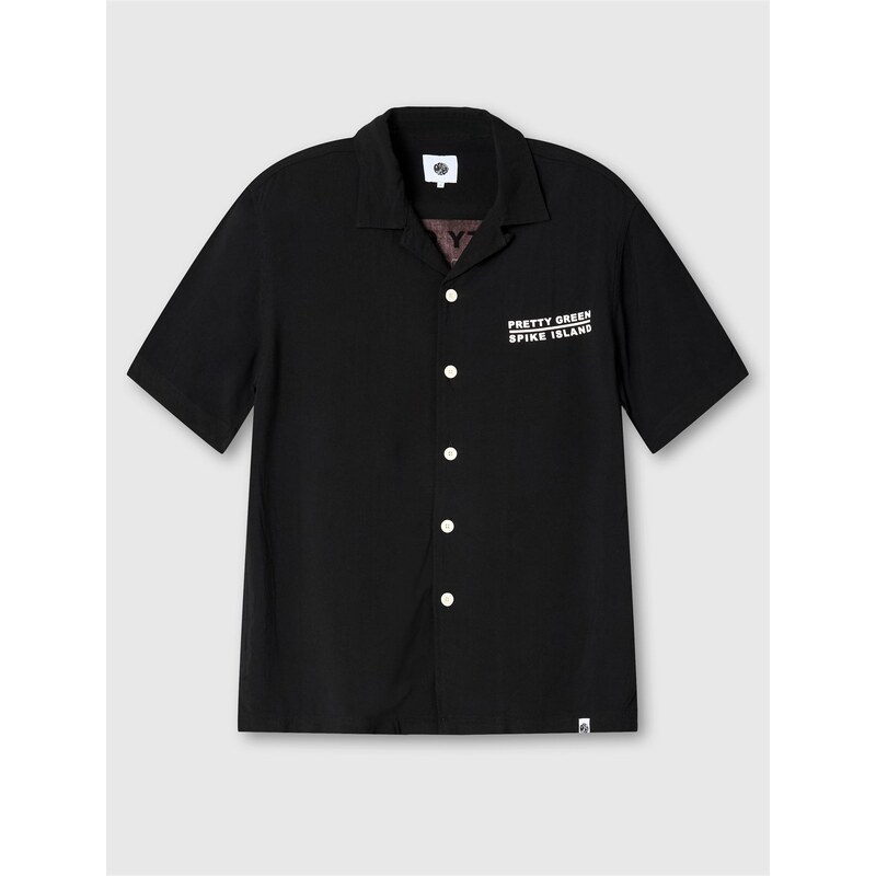 Košile Pretty Green Black 5993150