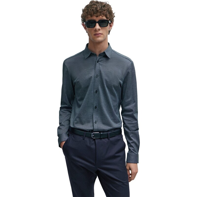 Košile Boss Dark Blue 6308772