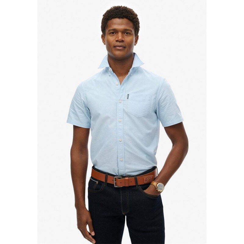Košile Superdry Light Blue 5835126