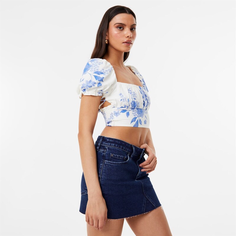 Šaty Jack Wills White Print 1319131 109221477