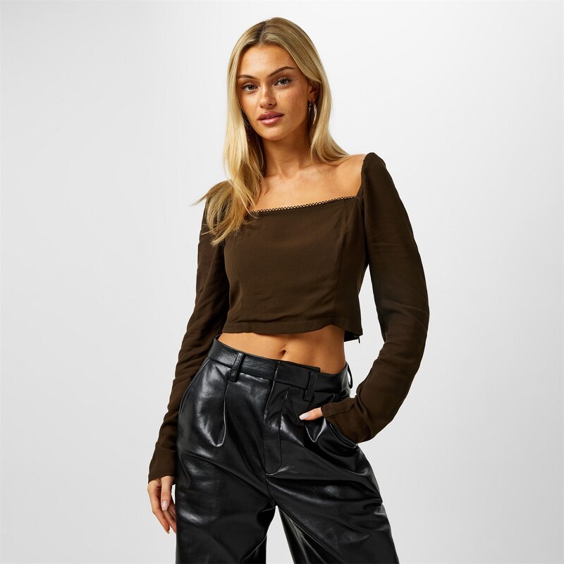 Košile Jack Wills Chocoalte 5392277 109221770