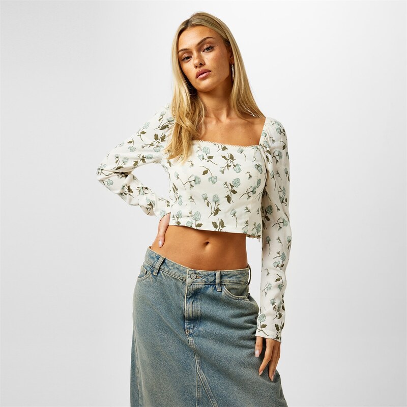 Košile Jack Wills Cream Floral 1058165 109221771