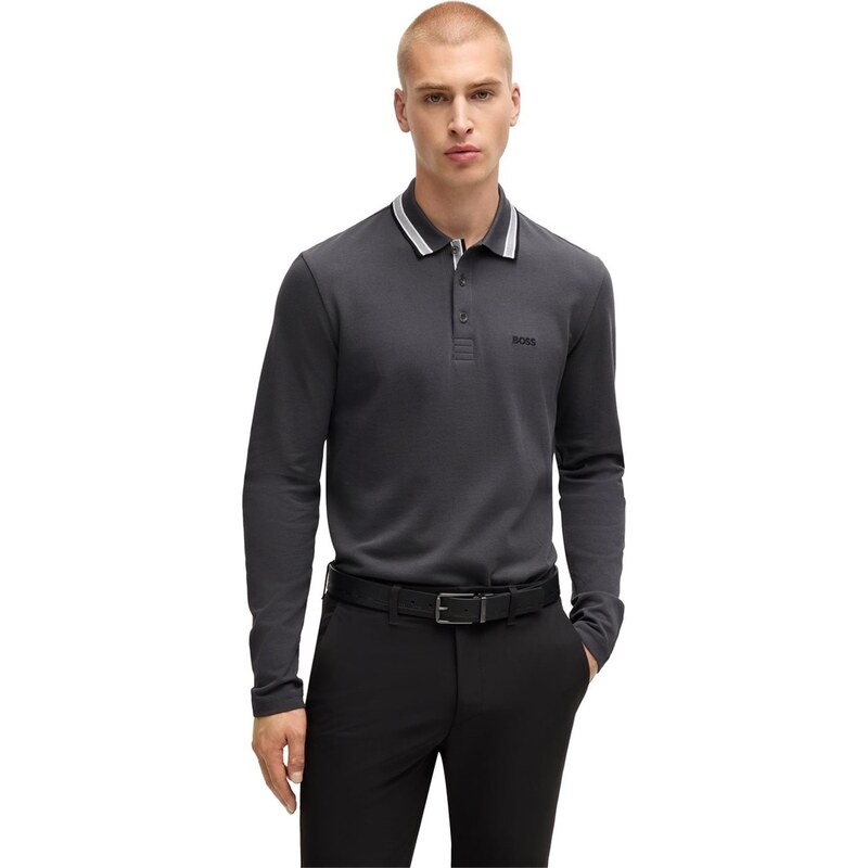 Tričko Boss Dark Grey 027 7351150
