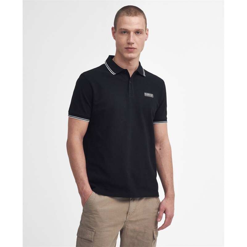 Tričko Barbour International Black BK72 7390407