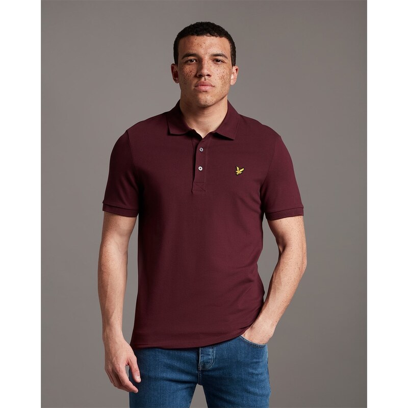 Tričko Lyle and Scott Burgundy Z562 7824643