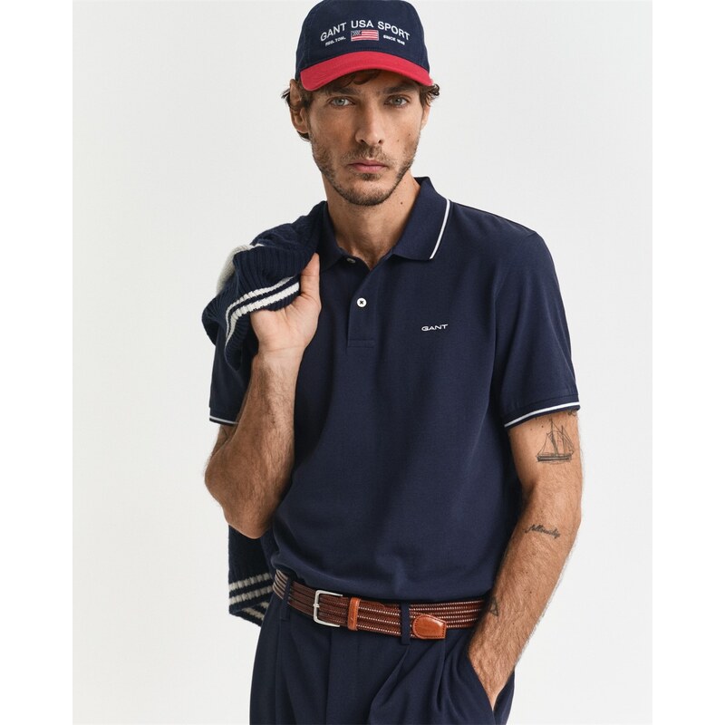 Tričko Gant Evenng Blue 433 606733
