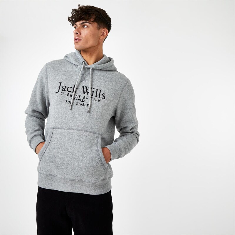 Mikina Jack Wills Grey Marl 8147246