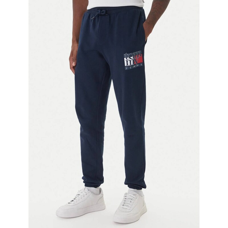 Tommy Jeans pánské modré tepláky