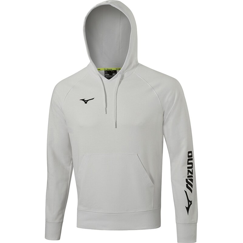 Mikina Mizuno Grey Melange 2733669
