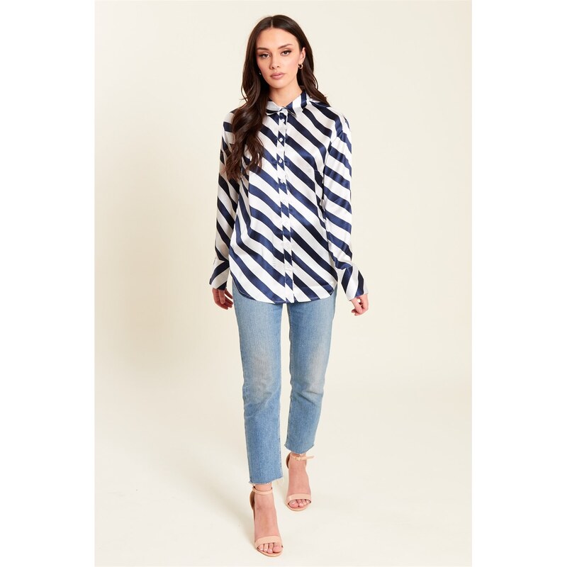 Šaty Be You Navy Stripe 2724881 109227248