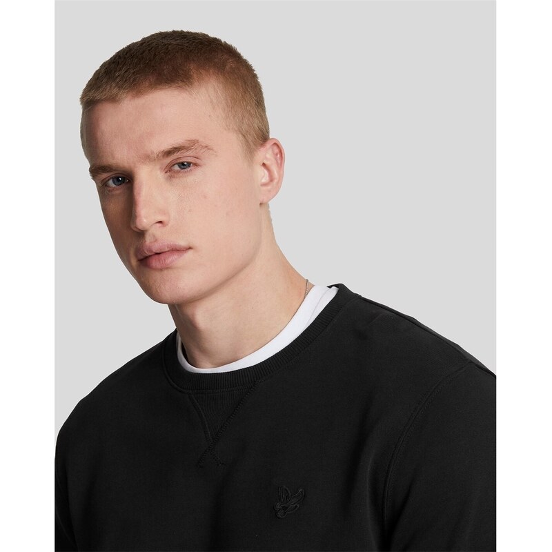 Mikina Lyle and Scott Jet Black Z865 3947630