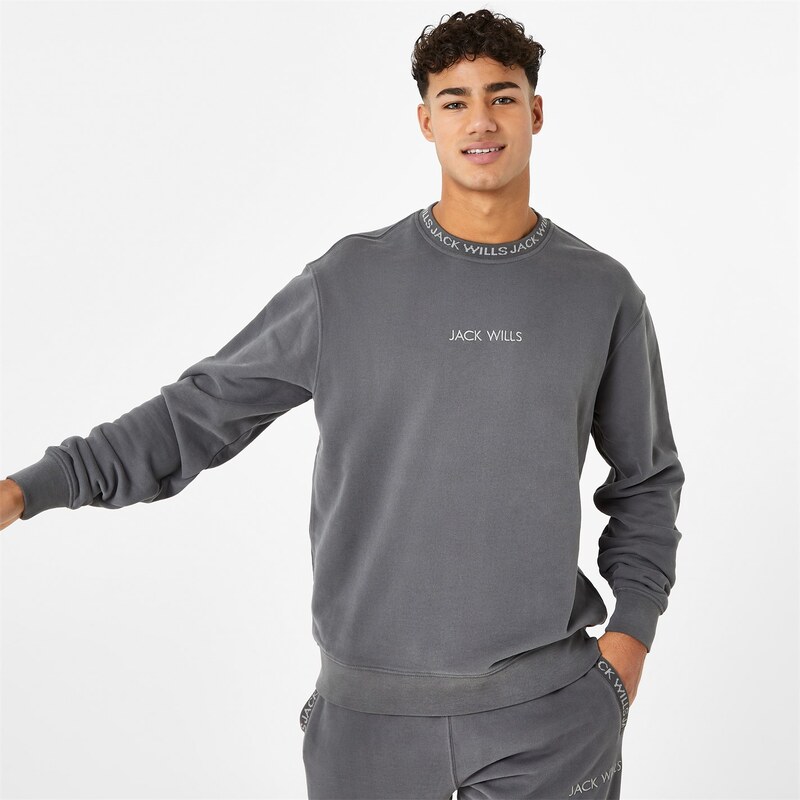 Mikina Jack Wills Slate 1750062