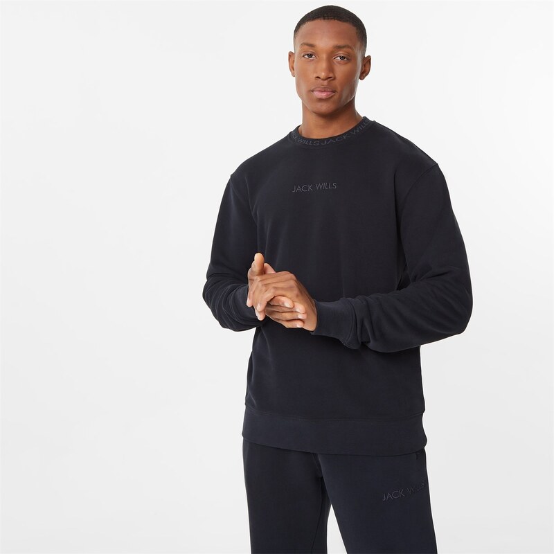 Mikina Jack Wills Black 489405