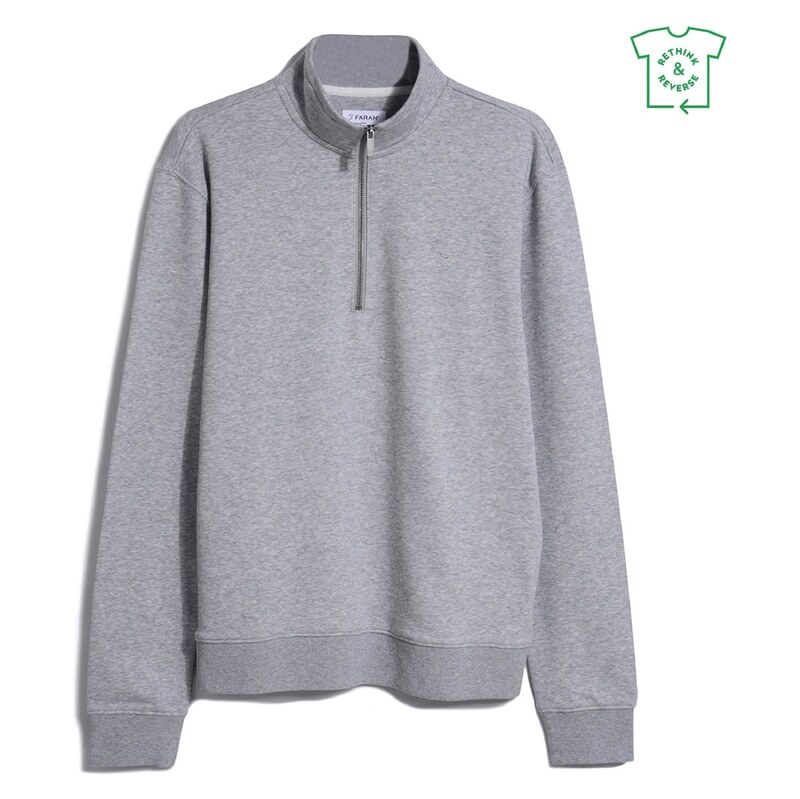 Mikina Farah Grey Marl 5872766