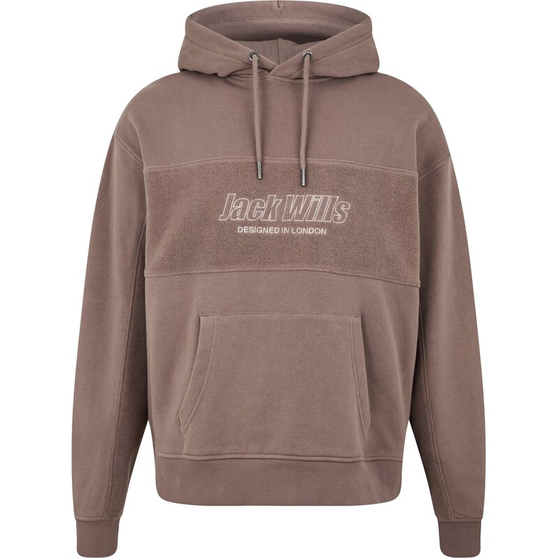 Mikina Jack Wills Brick Pink 7323877