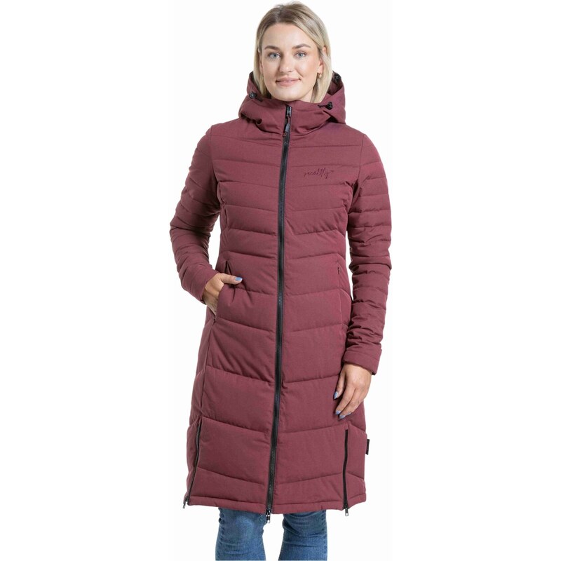 Meatfly Dámská Zimní Bunda Olympa Pomegranate Červená Xl červená