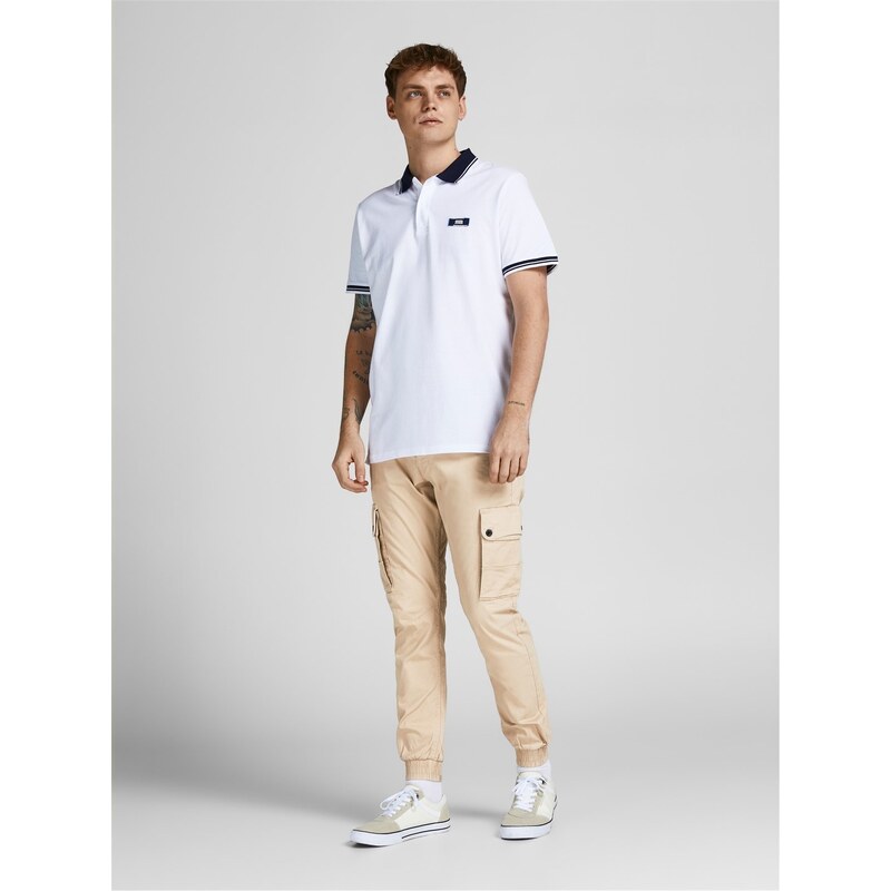 Kalhoty Jack and Jones White Pepper 3641876