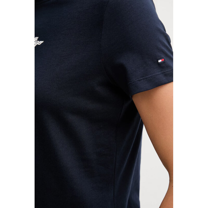 Tommy Hilfiger dámské modré triko