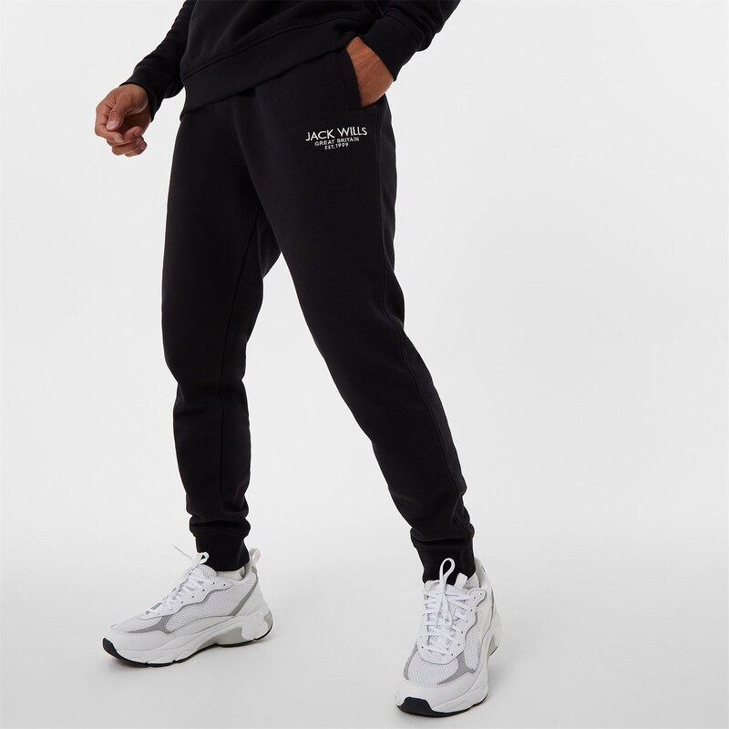 Tepláky Jack Wills Black 3726561