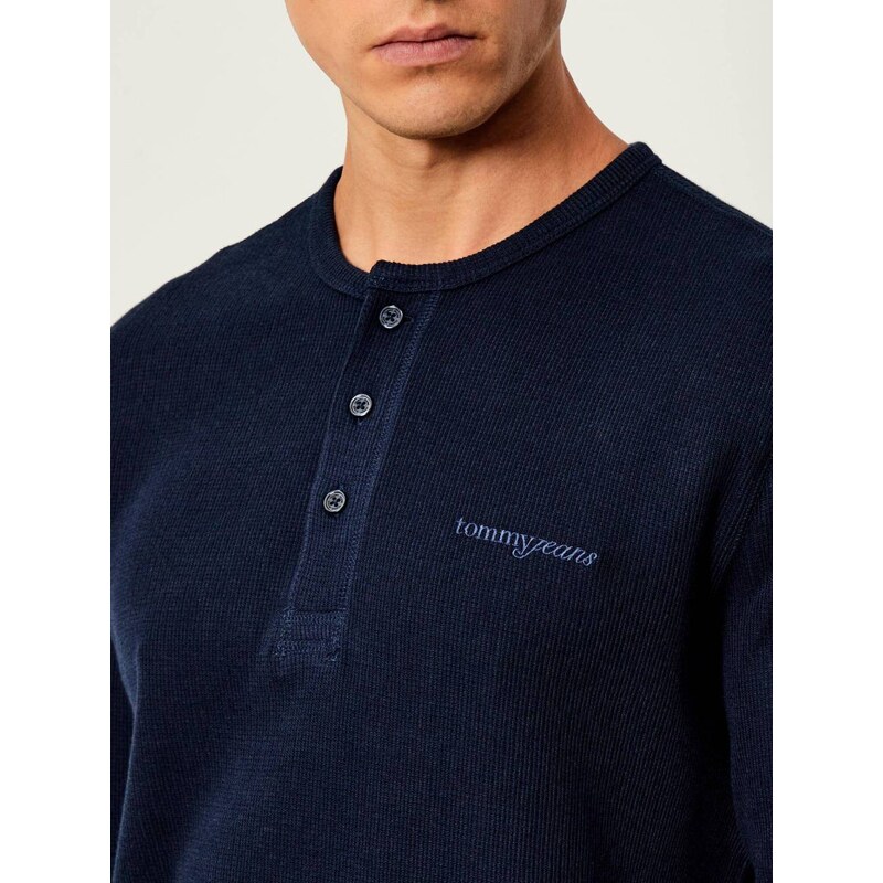 Tommy Jeans pánské triko s dlouhým rukávem