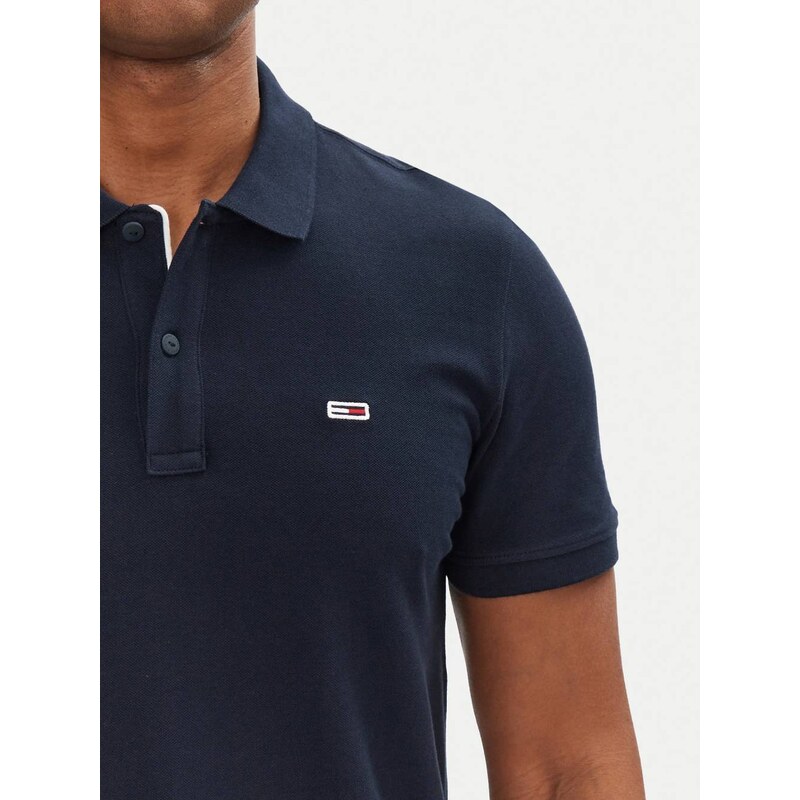 Tommy Jeans pánské modré triko