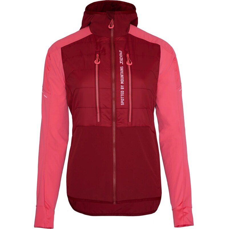 Bunda na běžky Silvini Asprino WJ2516 Velikost: 36 merlot/punch 109237665