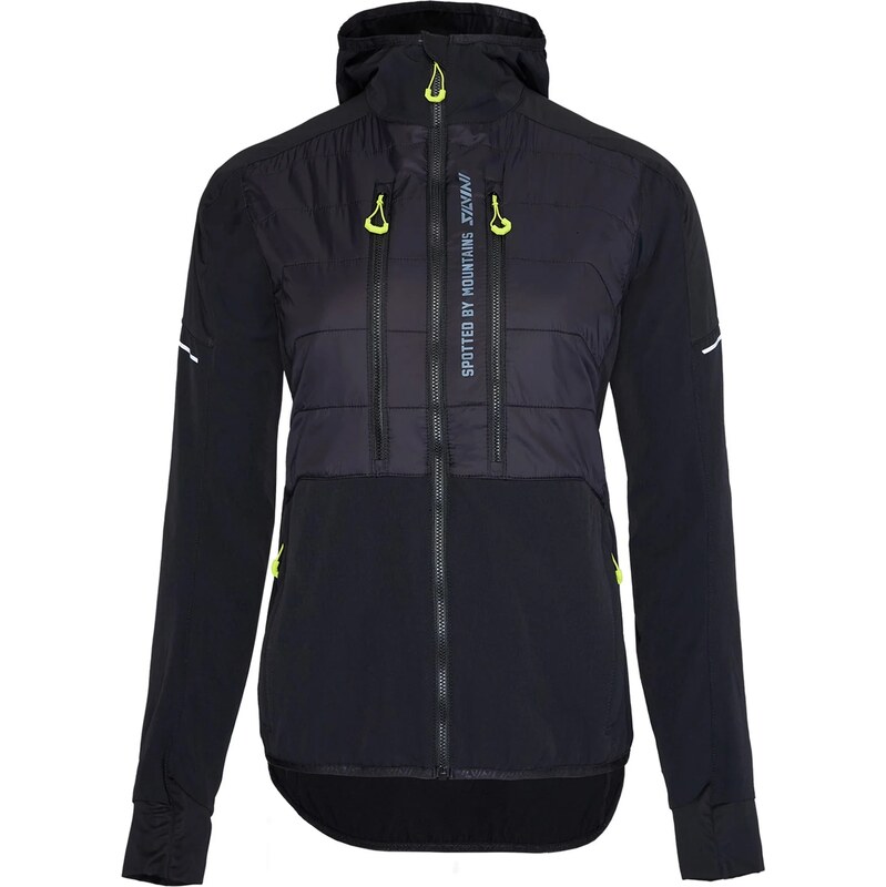 Bunda na běžky Silvini Asprino WJ2516 Velikost: 38 black/lime 109237664