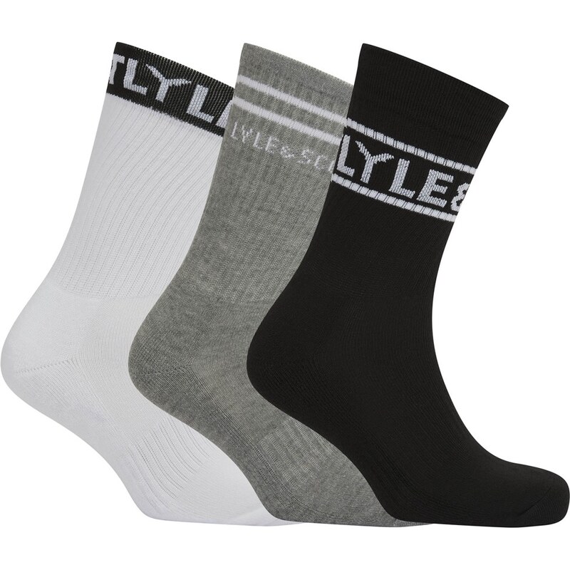 Ponožky Lyle and Scott Blk 4843961